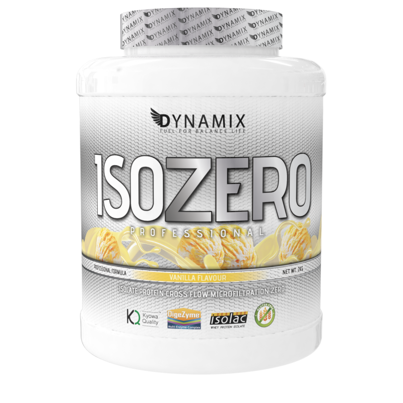 DYNAMIX Isolate Zero Professional 2kg | Ideal Para Crecimiento y la Recuperación Muscular