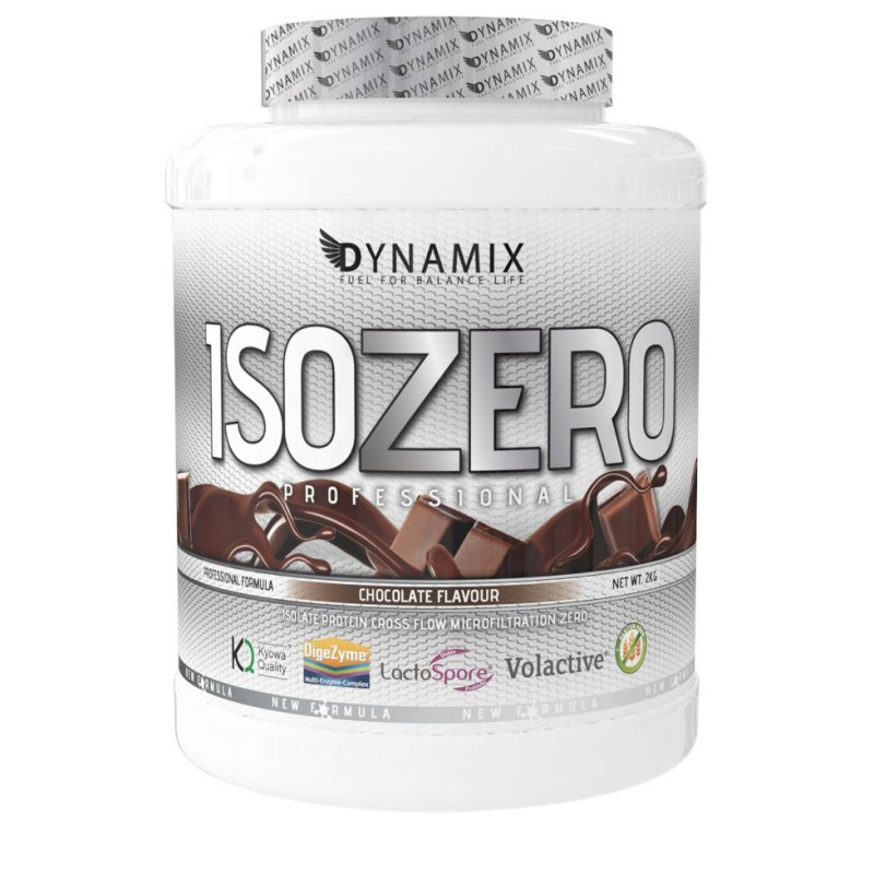 DYNAMIX Isolate Zero Professional 2kg | Ideal Para Crecimiento y la Recuperación Muscular