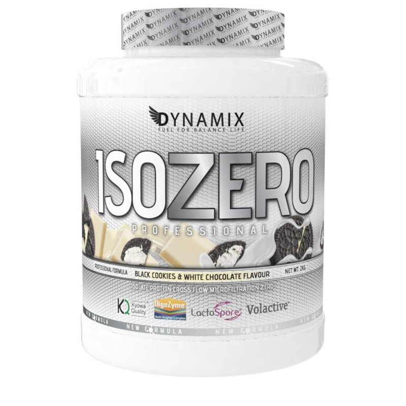 DYNAMIX Isolate Zero Professional 2kg | Ideal Para Crecimiento y la Recuperación Muscular