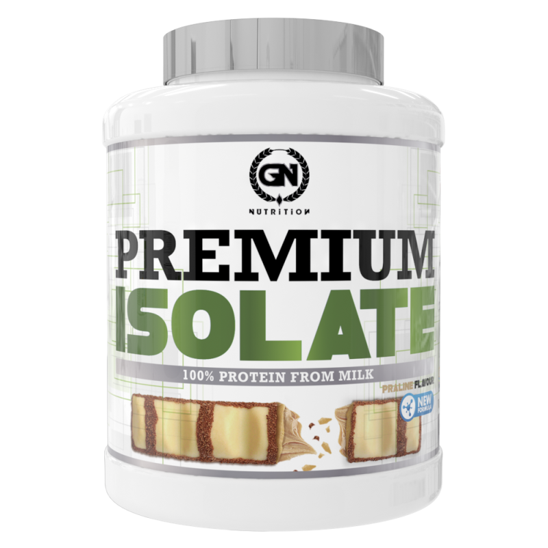 GN Nutrition Premium Isolate 100% 2kg | Aislado de suero de leche de ISOLAC | Proteína Con Vitamina B6 y DigeZyme