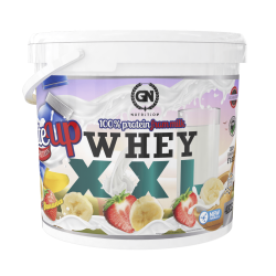 GN Nutrition Premium Whey 100% XXL - 4 kg | Proteína Whey con DigeZyme y Vitamina B6 | Entrenamientos Intensos