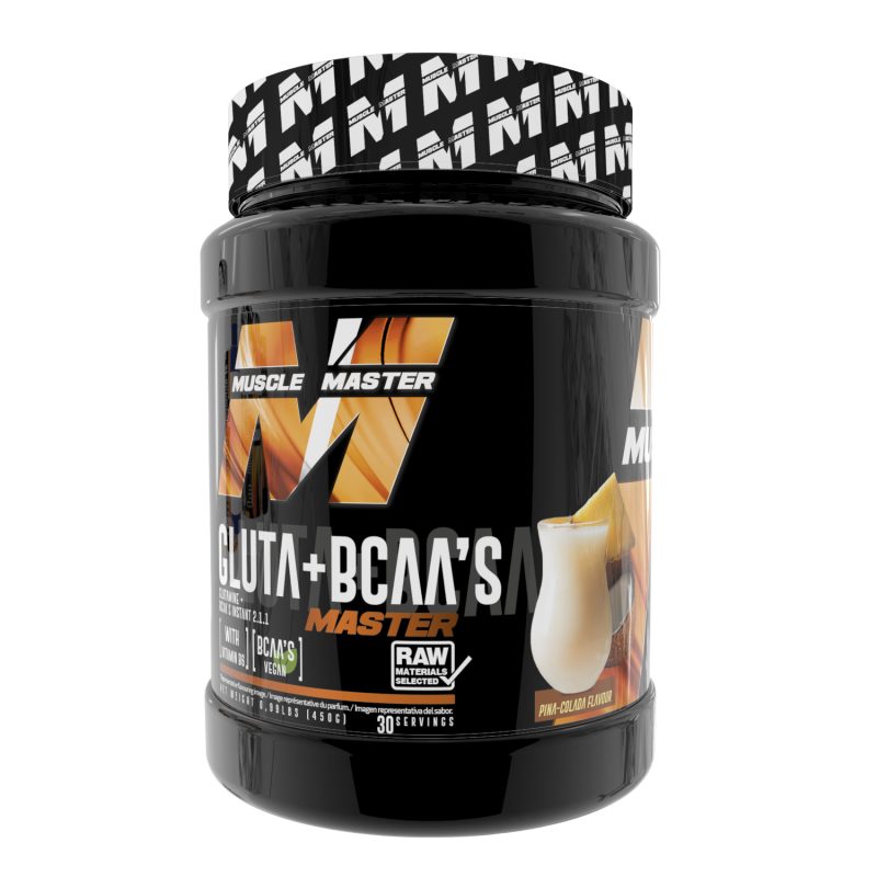 MUSCLE MASTER Gluta + BCAA'S 450G