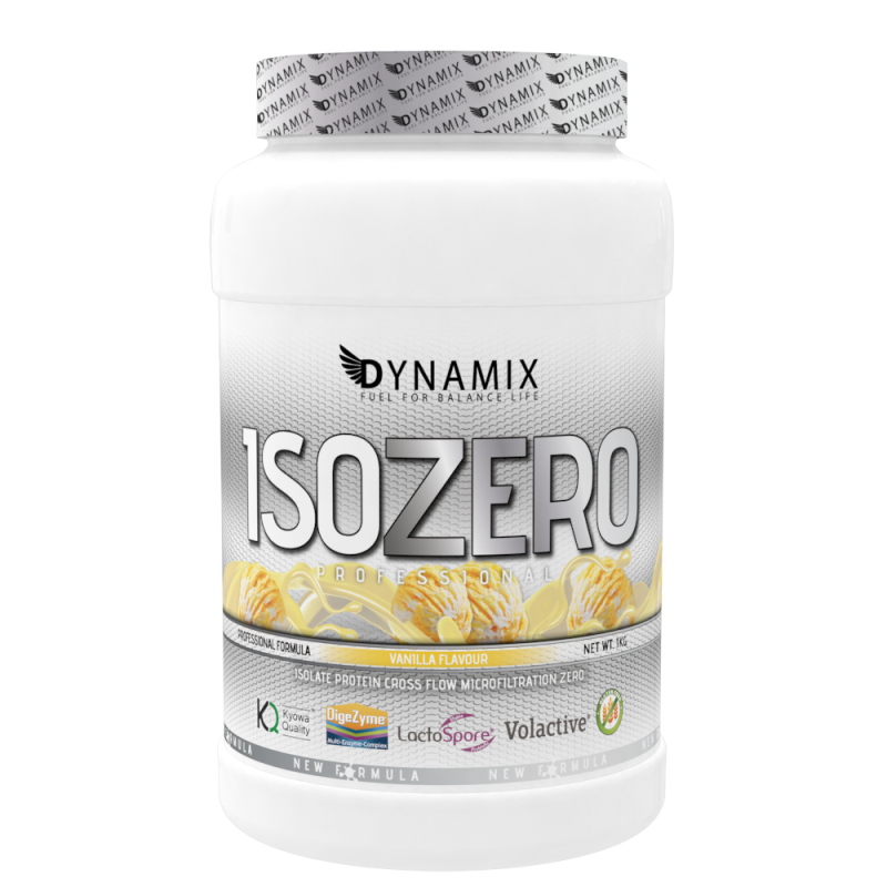 DYNAMIX Isolate Zero Professional 1kg | Ideal Para Crecimiento y la Recuperación Muscular