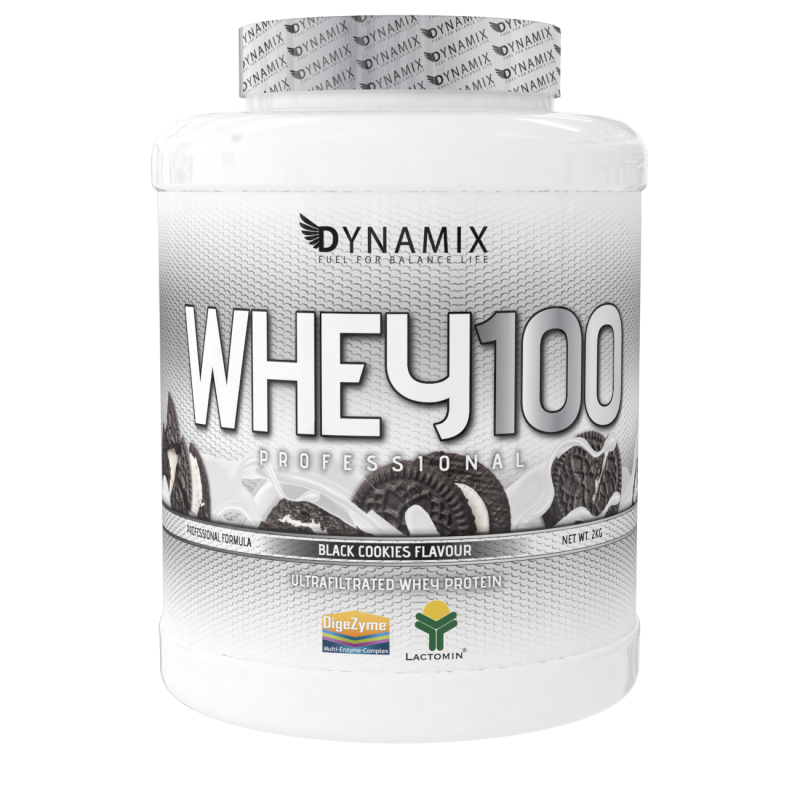 DYNAMIX Whey 100% Professional 2 Kg | Proteína de Suero de Leche con Vitamina B6 y Enzimas Digestivas
