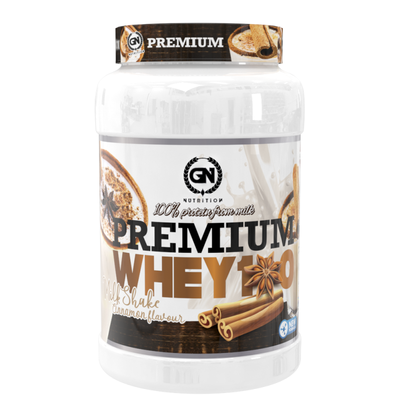 GN Nutrition Premium Whey 100% 1Kg | Proteína de Suero de Calidad | Ideal para Crecimiento Muscular y Recuperación Rápida