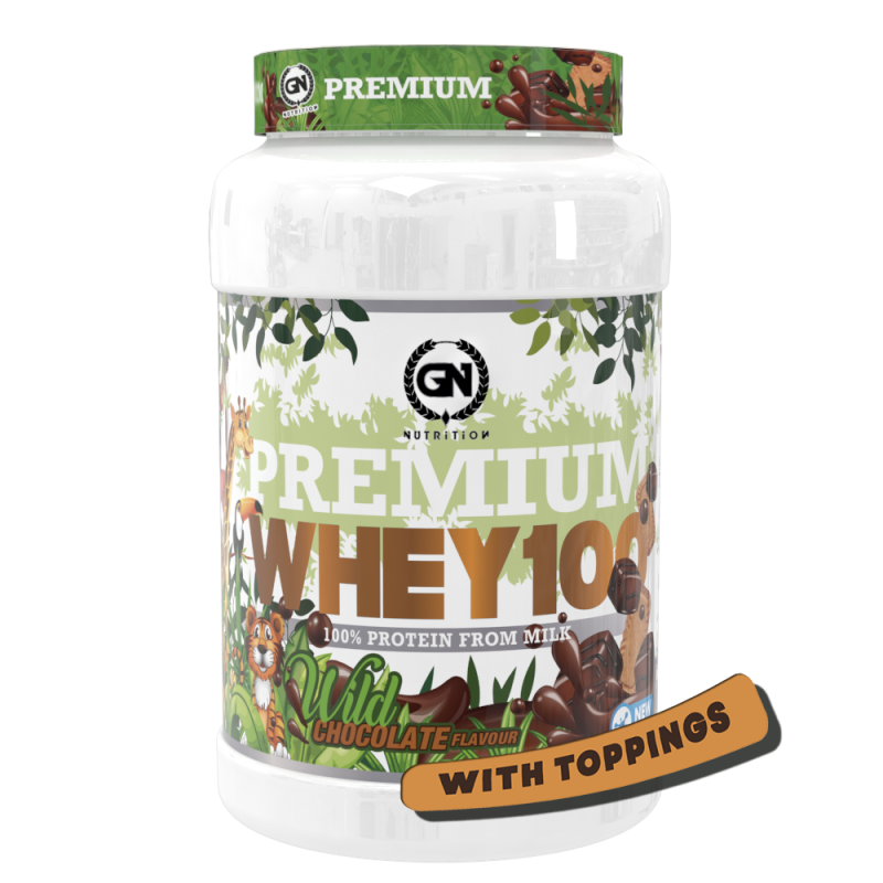 GN Nutrition Premium Whey 100% 1Kg | Proteína de Suero de Calidad | Ideal para Crecimiento Muscular y Recuperación Rápida