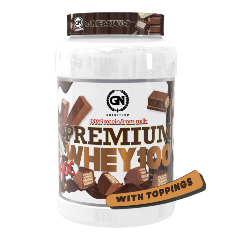 GN Nutrition Premium Whey 100% 1Kg | Proteína de Suero de Calidad | Ideal para Crecimiento Muscular y Recuperación Rápida