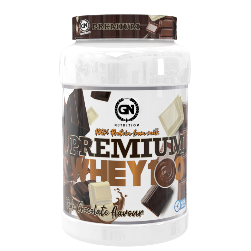 GN Nutrition Premium Whey 100% 1Kg | Proteína de Suero de Calidad | Ideal para Crecimiento Muscular y Recuperación Rápida