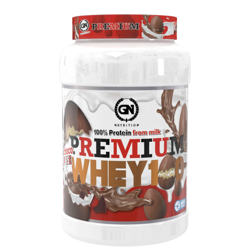 GN Nutrition Premium Whey 100% 1Kg | Proteína de Suero de Calidad | Ideal para Crecimiento Muscular y Recuperación Rápida