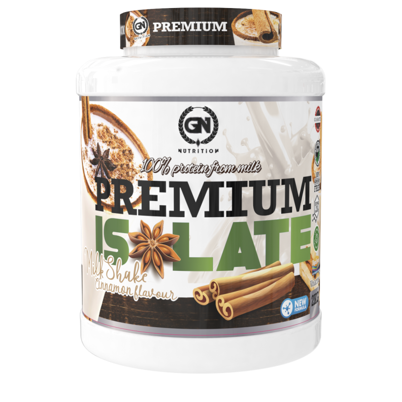 GN Nutrition Premium Isolate 100% 2kg | Aislado de suero de leche de ISOLAC | Proteína Con Vitamina B6 y DigeZyme