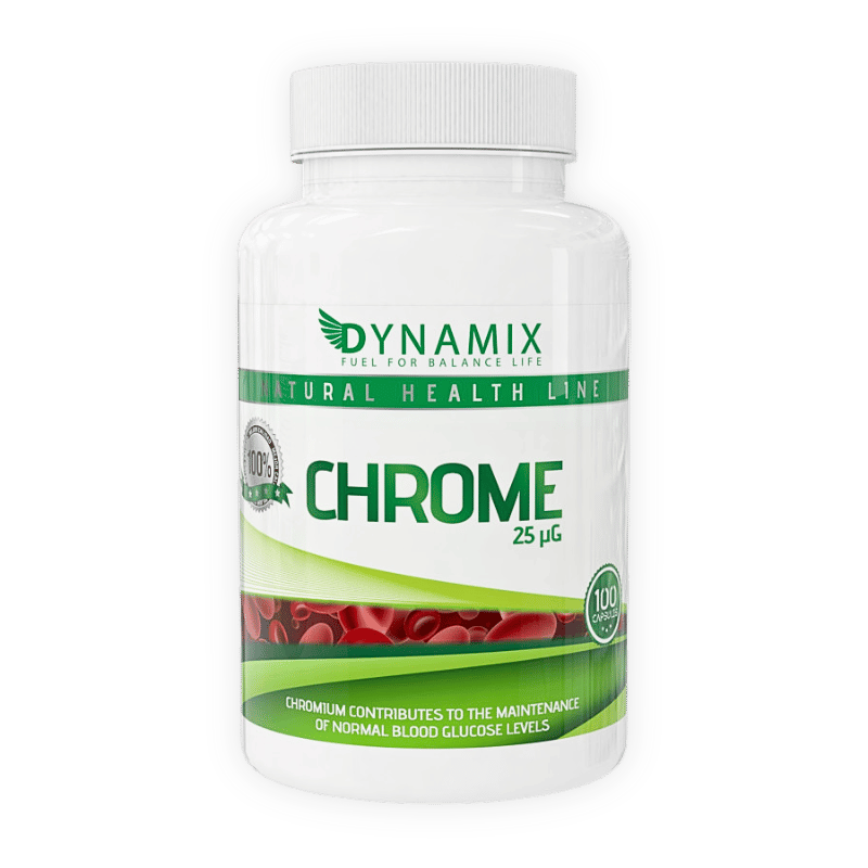 DYNAMIX Chrome - Picolinato de cromo 100 caps