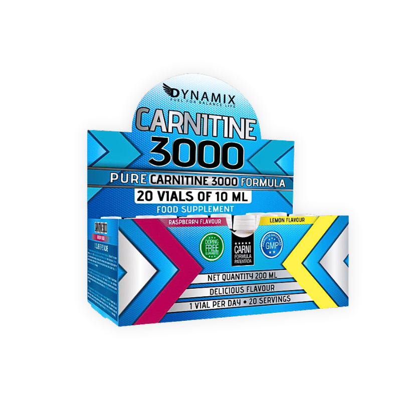 DYNAMIX L-Carnitina 3000 Pack 20 viales x 10 ml