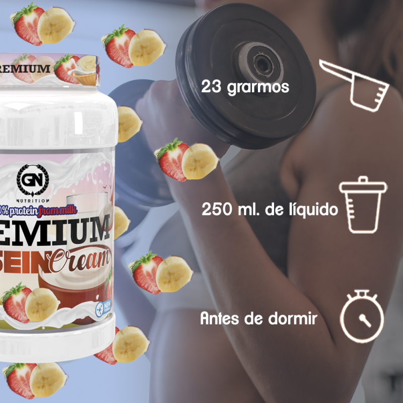 GN NUTRITION Premium Casein Cream 900G