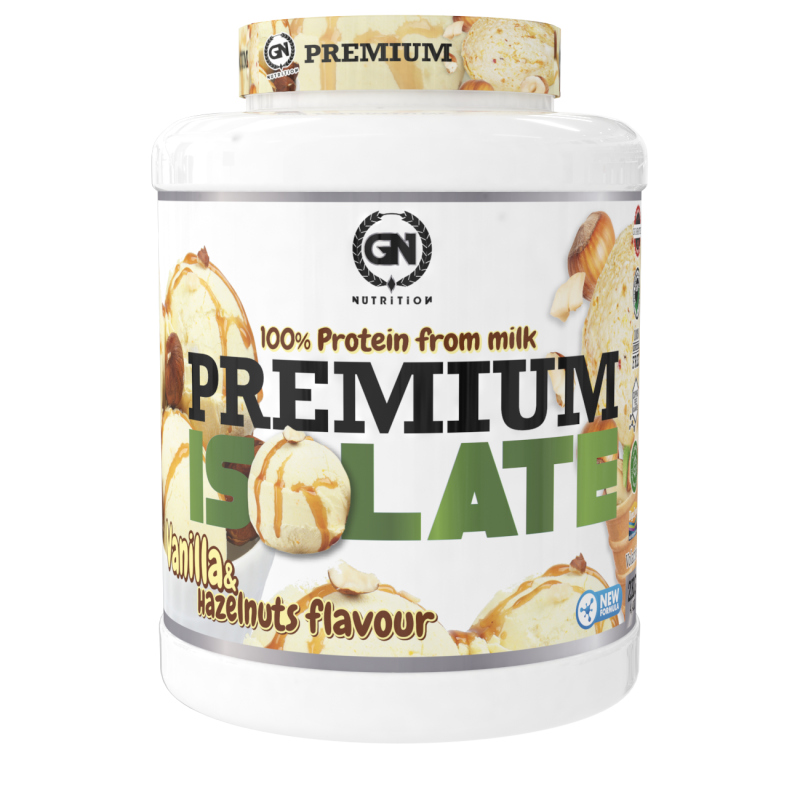 GN Nutrition Premium Isolate 100% 2kg | Aislado de suero de leche de ISOLAC | Proteína Con Vitamina B6 y DigeZyme