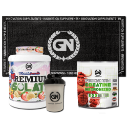 PACK GN: PREMIUM ISOLATE 2 KG + CREATINA MONOHIDRATO + SHAKER + TOALLA GN
