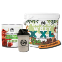 PACK GN: PREMIUM WHEY 4 KG + CREATINA MONOHIDRATO + SHAKER