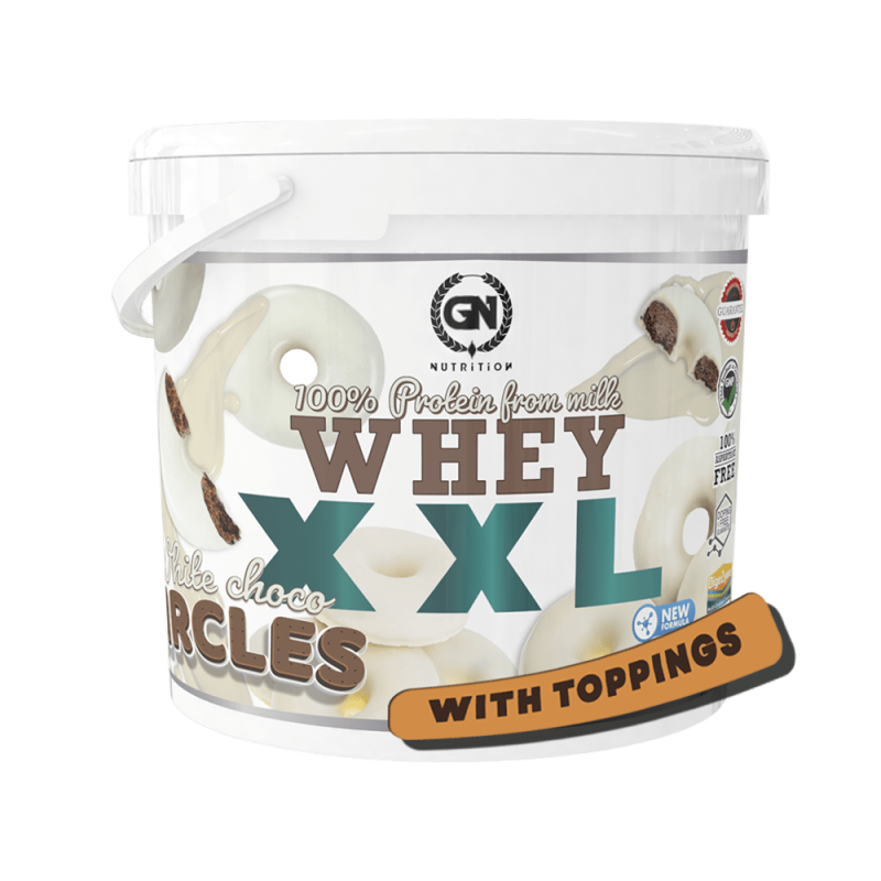 GN Nutrition Premium Whey 100% 4kg XXL | Proteína Con Vitamina B6 y DigeZyme | Ideal para Deportistas