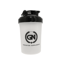 GN NUTRITION Shaker Batido Blanco 500 ml