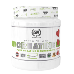 GN NUTRITION Premium Creatina Creapure 500G  | Sin Gluten