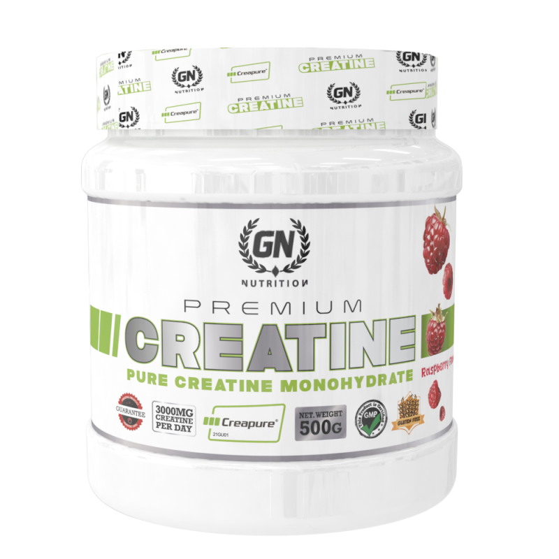 GN NUTRITION Premium Creatina Creapure 500G  | Sin Gluten