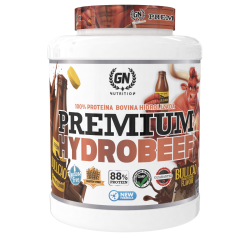 GN NUTRITION HydroBeef Proteína Bovina Hidrolizada | 1,8 kg | Vitamina B6 | Sin Gluten y Baja en Grasas