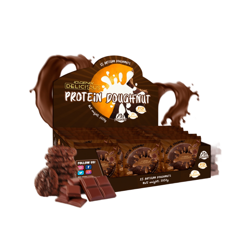 IOGENIX PROTEIN DOUGHNUT (15 uds)