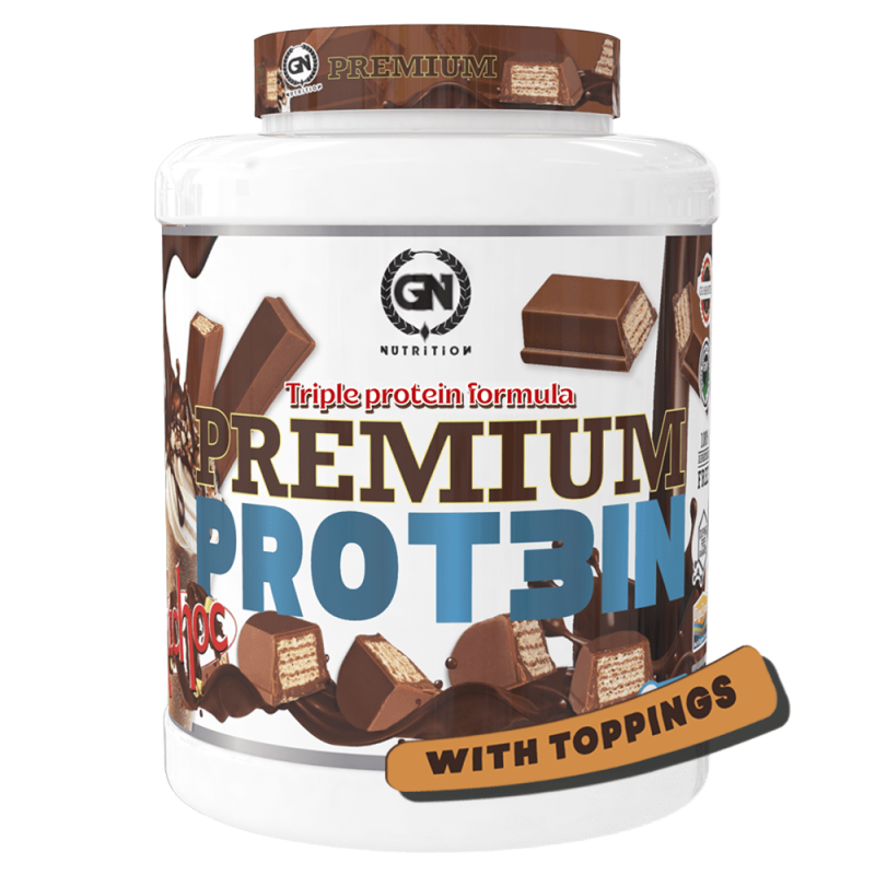 GN Nutrition Premium Prot3in 2 kg | Proteína 3 Fuentes para Recuperación Muscular y Rendimiento Deportivo | 9 Sabores