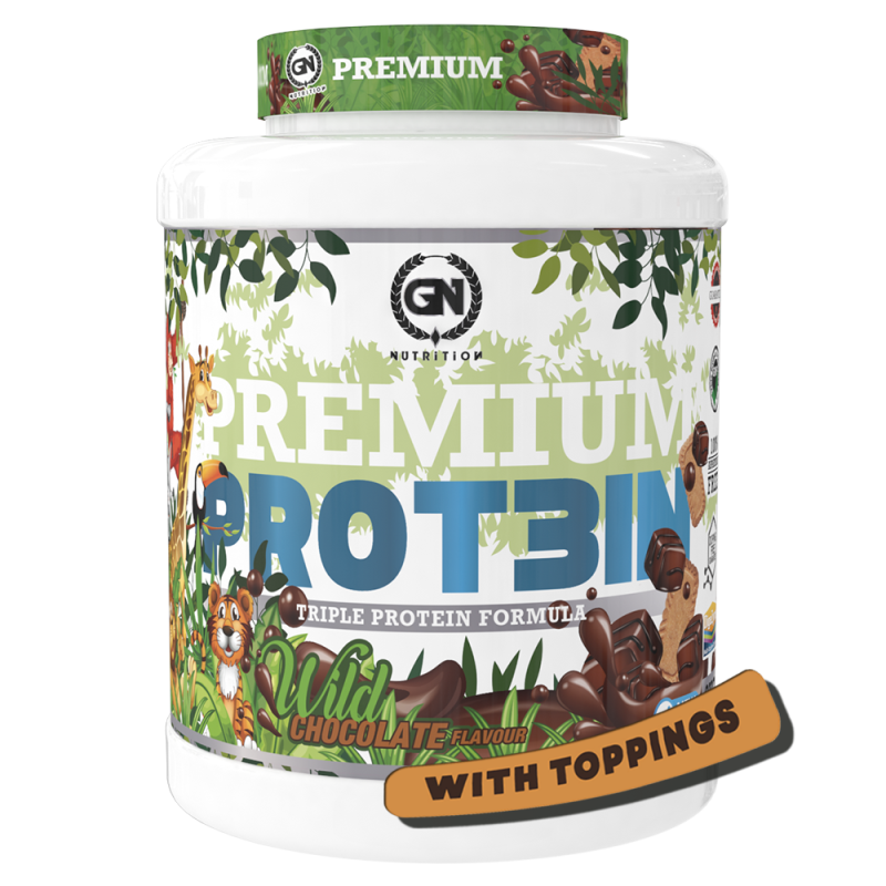 GN Nutrition Premium Prot3in 2 kg | Proteína 3 Fuentes para Recuperación Muscular y Rendimiento Deportivo | 9 Sabores