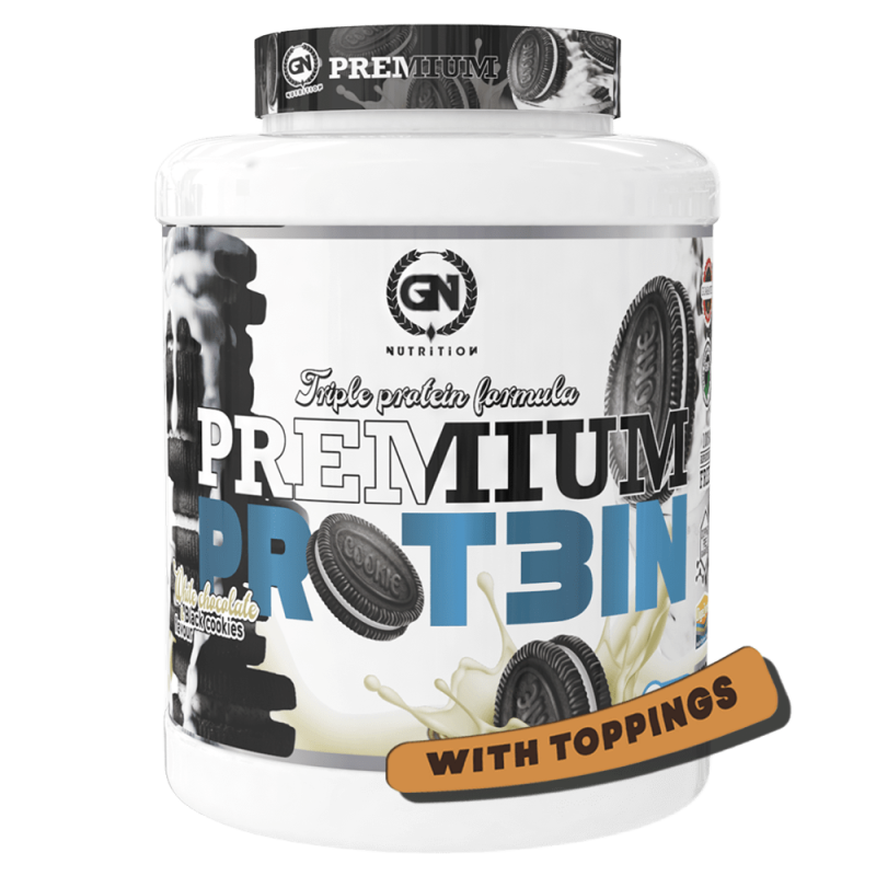 GN Nutrition Premium Prot3in 2 kg | Proteína 3 Fuentes para Recuperación Muscular y Rendimiento Deportivo | 9 Sabores