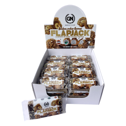 GN NUTRITION FLAPJACK - Sabor Bombón Rocher - Barritas Energéticas de Avena