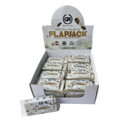 GN NUTRITION FLAPJACK - Sabor White Choco Circles - Barritas Energéticas de Avena