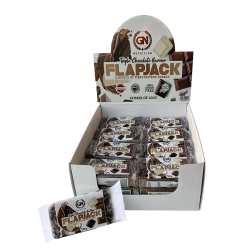 GN NUTRITION FLAPJACK - Sabor Triple Chocolate - Barritas Energéticas de Avena
