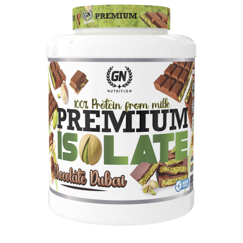 GN Nutrition Premium Isolate 100% 2kg | Aislado de suero de leche de ISOLAC | Proteína Con Vitamina B6 y DigeZyme