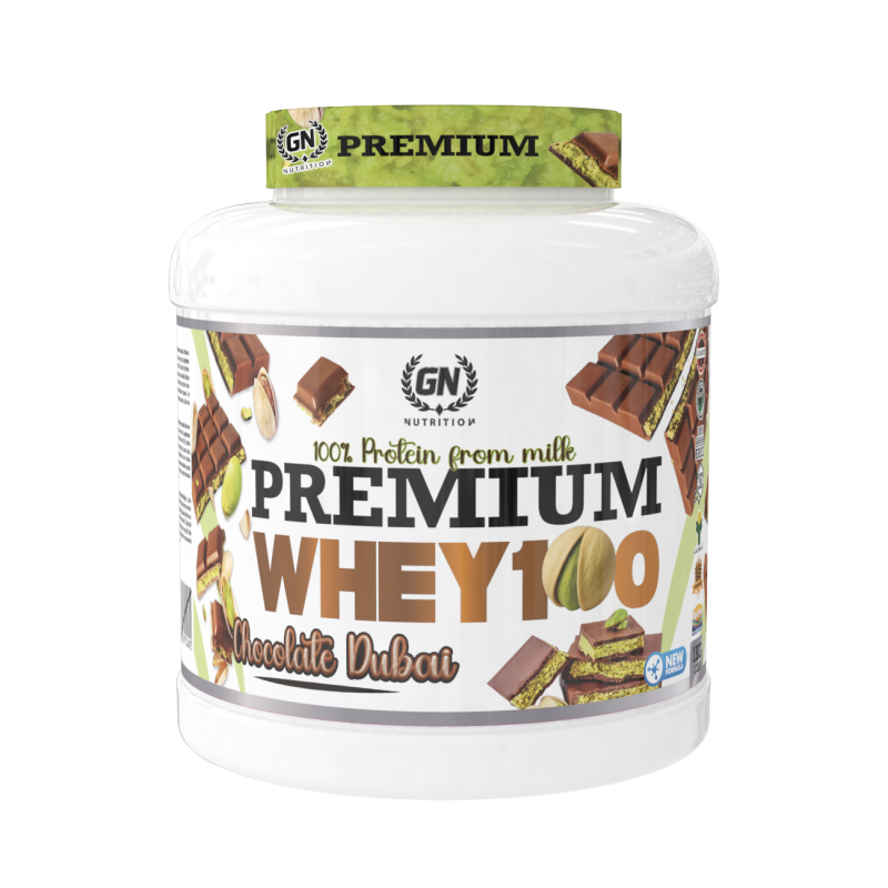 GN Nutrition Premium Whey 100% 1Kg | Proteína de Suero de Calidad | Ideal para Crecimiento Muscular y Recuperación Rápida
