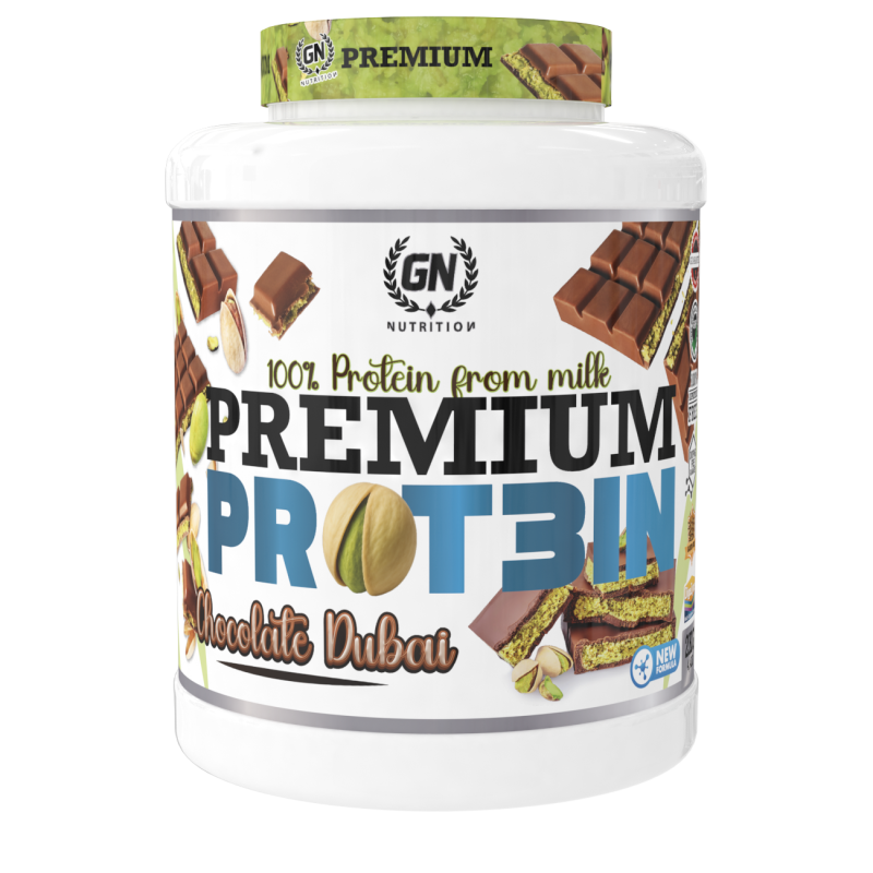 GN Nutrition Premium Prot3in 2 kg | Proteína 3 Fuentes para Recuperación Muscular y Rendimiento Deportivo | 9 Sabores