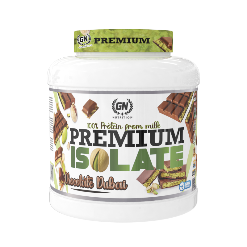 GN Nutrition Premium Isolate 100% 1kg | Aislado de suero de leche de ISOLAC | Proteína Con Vitamina B6 y DigeZyme