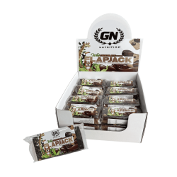 GN NUTRITION FLAPJACK - Sabor Wild Chocolate - Barritas Energéticas de Avena