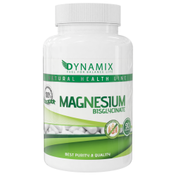 DYNAMIX Magnesio Bisglicinato - 90 Comprimidos – Alta Absorción y Máxima Pureza - Gluten Free