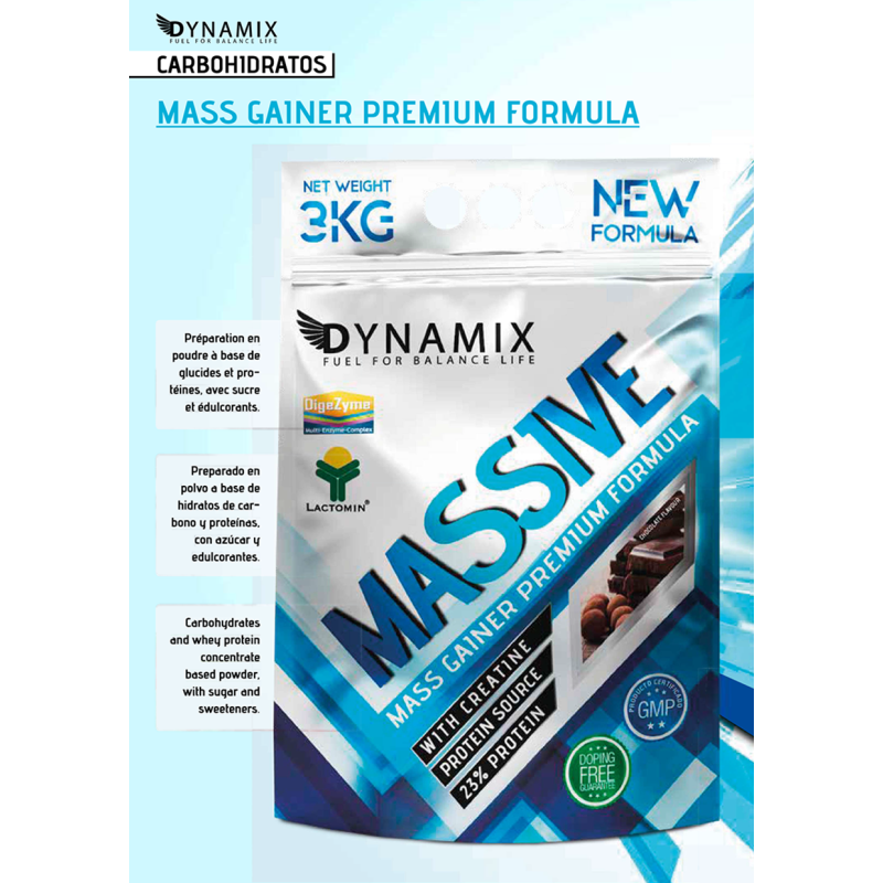 Massive Gainer Carbohidratos 1,5kg