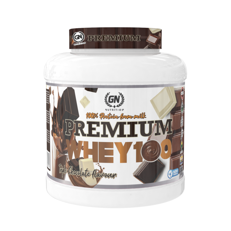 GN Nutrition Premium Whey 100% 1Kg | Proteína de Suero de Calidad | Ideal para Crecimiento Muscular y Recuperación Rápida