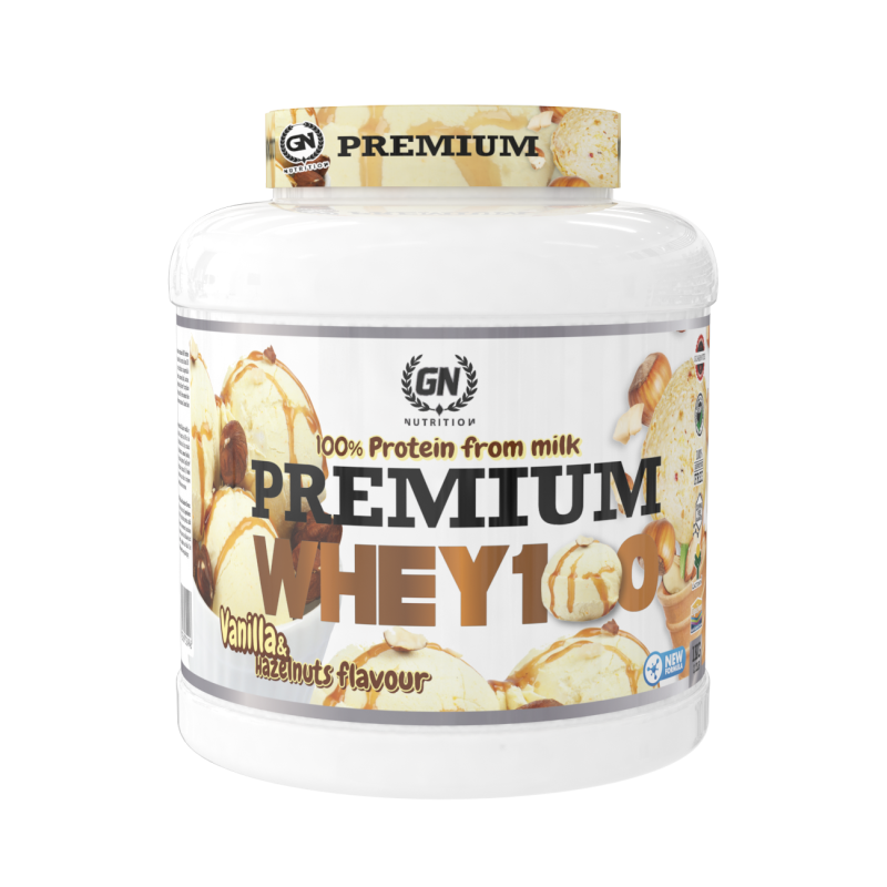GN Nutrition Premium Whey 100% 1Kg | Proteína de Suero de Calidad | Ideal para Crecimiento Muscular y Recuperación Rápida