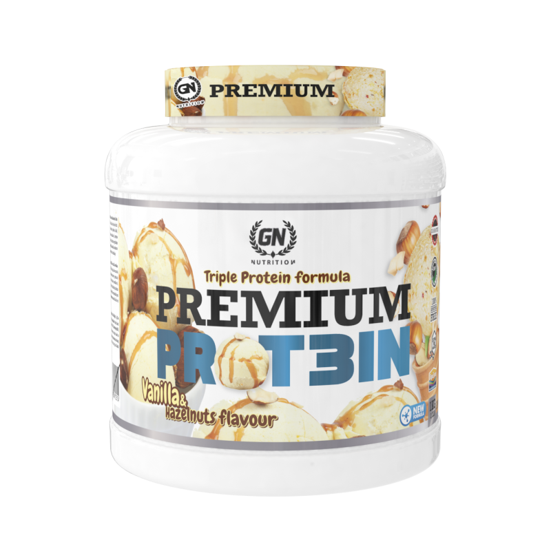 GN Nutrition Premium Prot3in 1 kg | Proteína 3 Fuentes para Recuperación Muscular y Rendimiento Deportivo | 9 Sabores