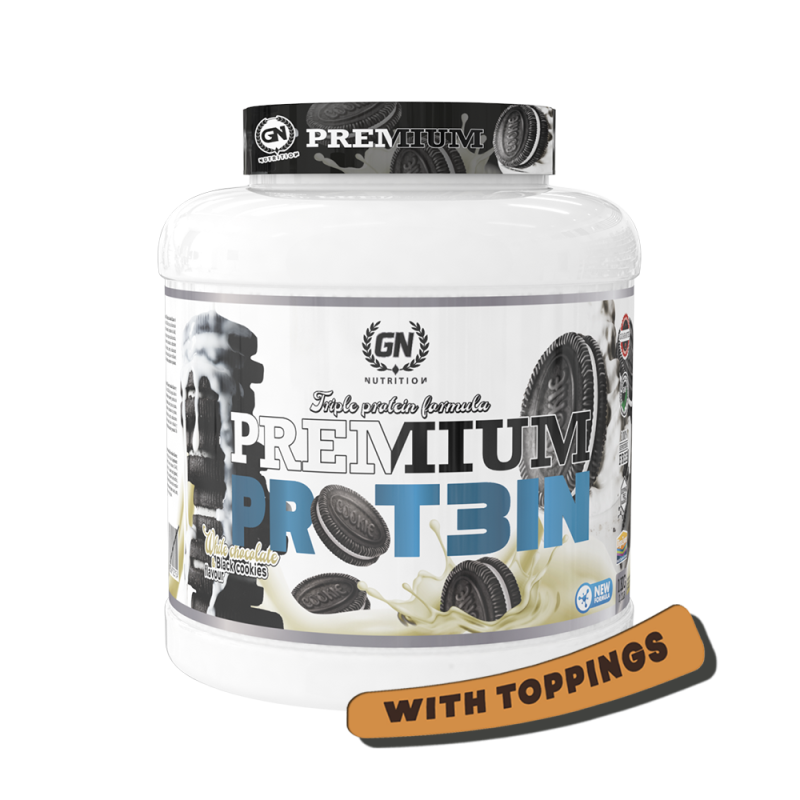GN Nutrition Premium Prot3in 1 kg | Proteína 3 Fuentes para Recuperación Muscular y Rendimiento Deportivo | 9 Sabores