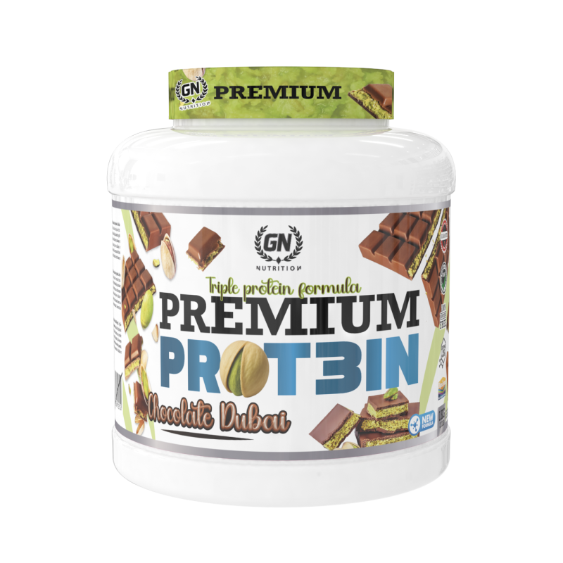 GN Nutrition Premium Prot3in 1 kg | Proteína 3 Fuentes para Recuperación Muscular y Rendimiento Deportivo | 9 Sabores