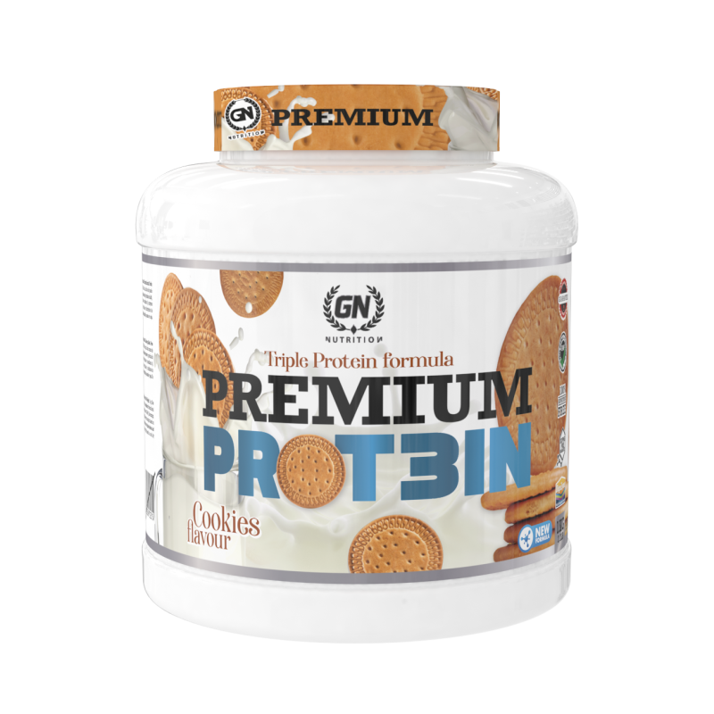 GN Nutrition Premium Prot3in 1 kg | Proteína 3 Fuentes para Recuperación Muscular y Rendimiento Deportivo | 9 Sabores