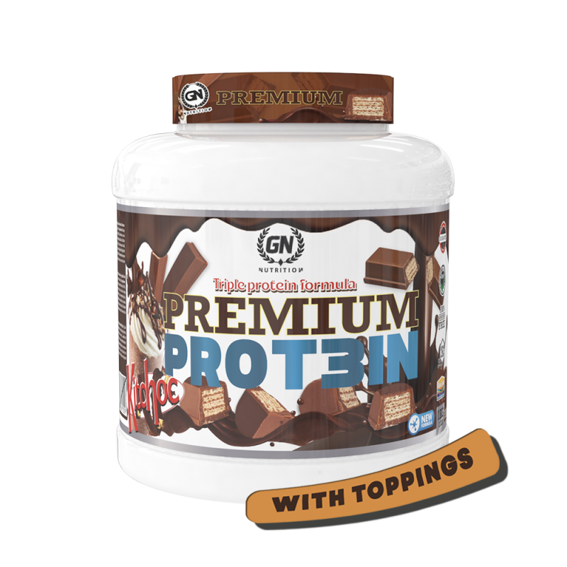 GN Nutrition Premium Prot3in 1 kg | Proteína 3 Fuentes para Recuperación Muscular y Rendimiento Deportivo | 9 Sabores