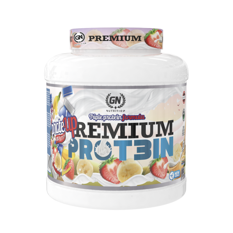 GN Nutrition Premium Prot3in 1 kg | Proteína 3 Fuentes para Recuperación Muscular y Rendimiento Deportivo | 9 Sabores