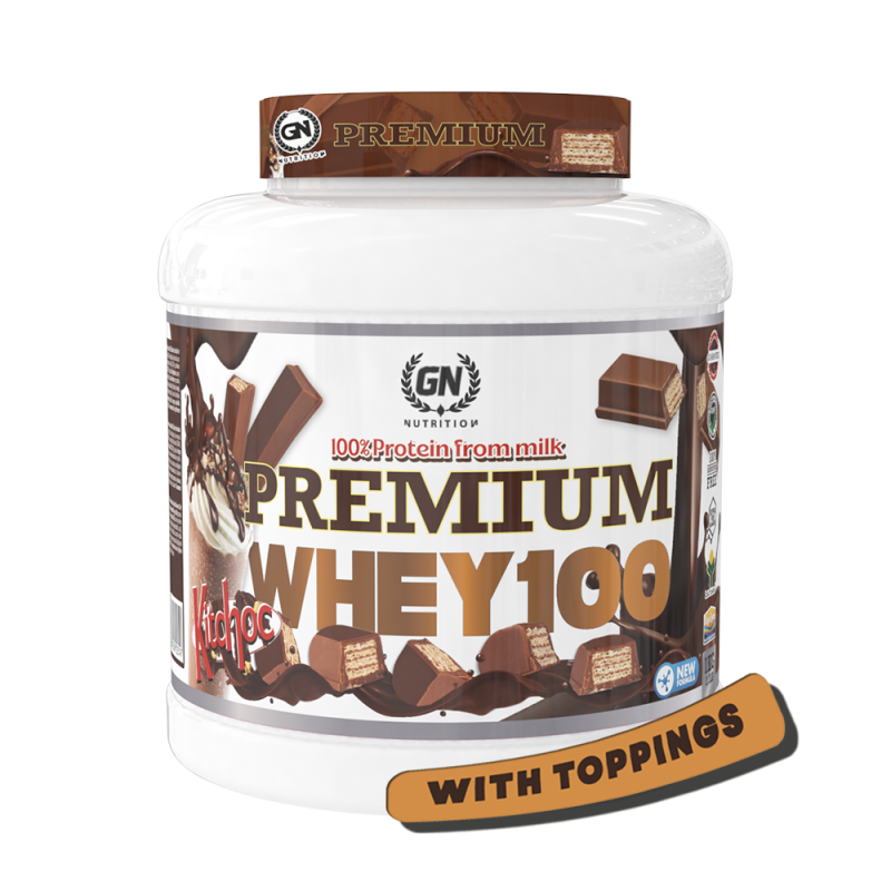 GN Nutrition Premium Whey 100% 1Kg | Proteína de Suero de Calidad | Ideal para Crecimiento Muscular y Recuperación Rápida