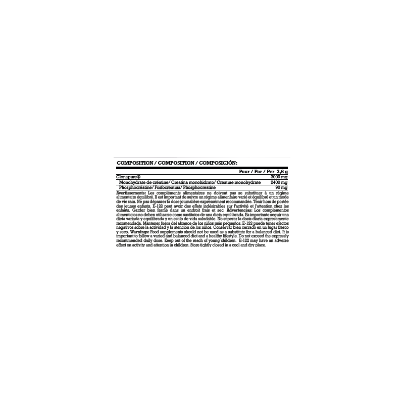 GN Nutrition Creatina Monohidrato Clonapure® 500 g