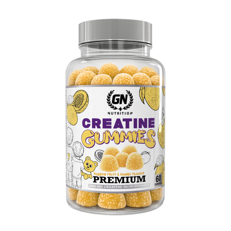 GN NUTRITION Creatina en Gummies 3000 mg  | 60 Gominolas